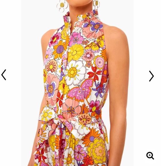 BORGO DE NOR Good Vibes Pink Biba Cotton Dress - Picture 16 of 16